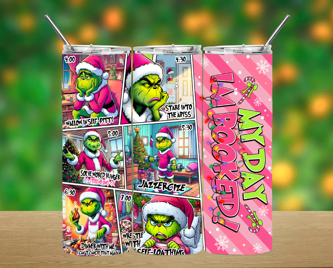 Christmas Grinch Tumbler