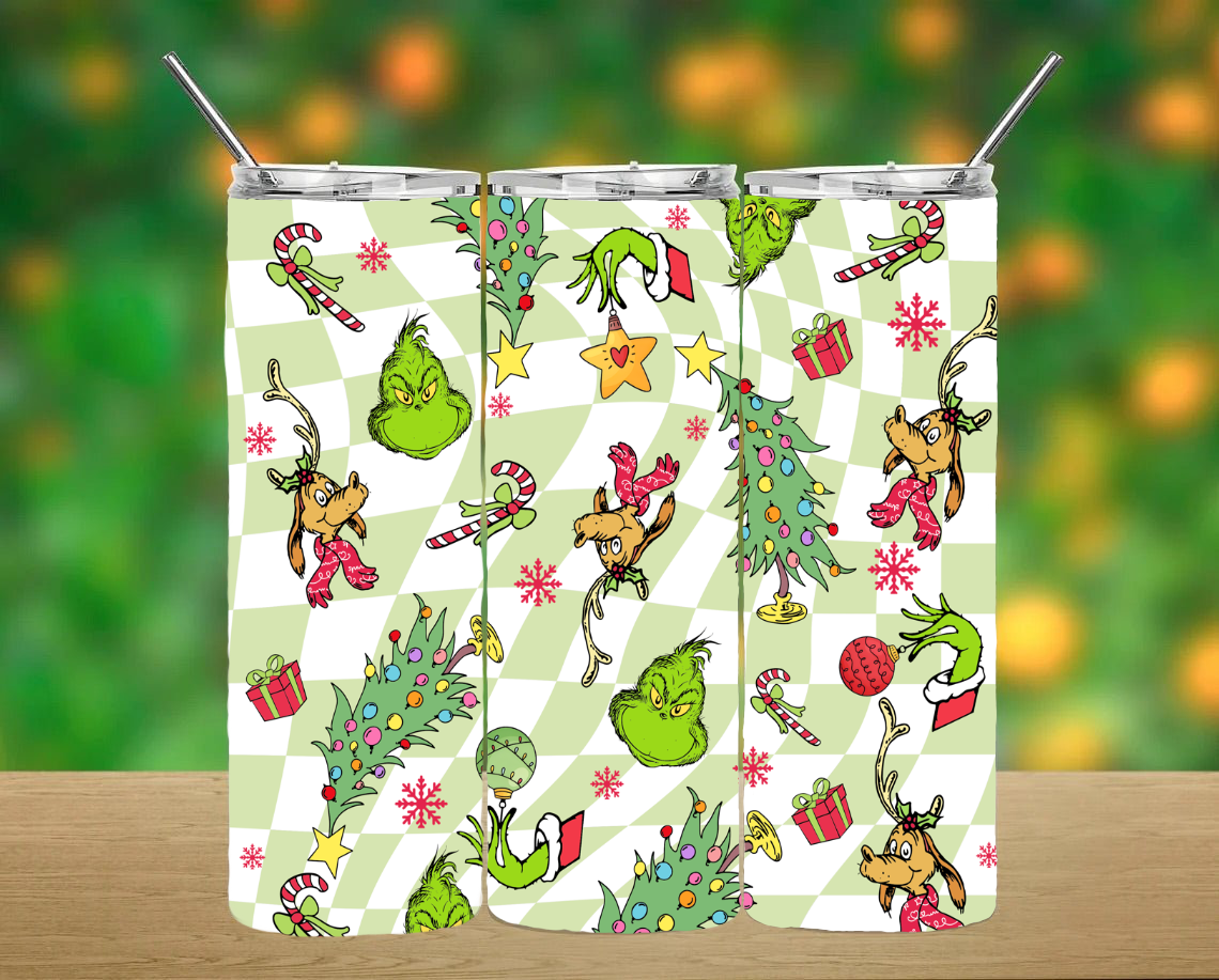 Christmas Grinch Tumbler
