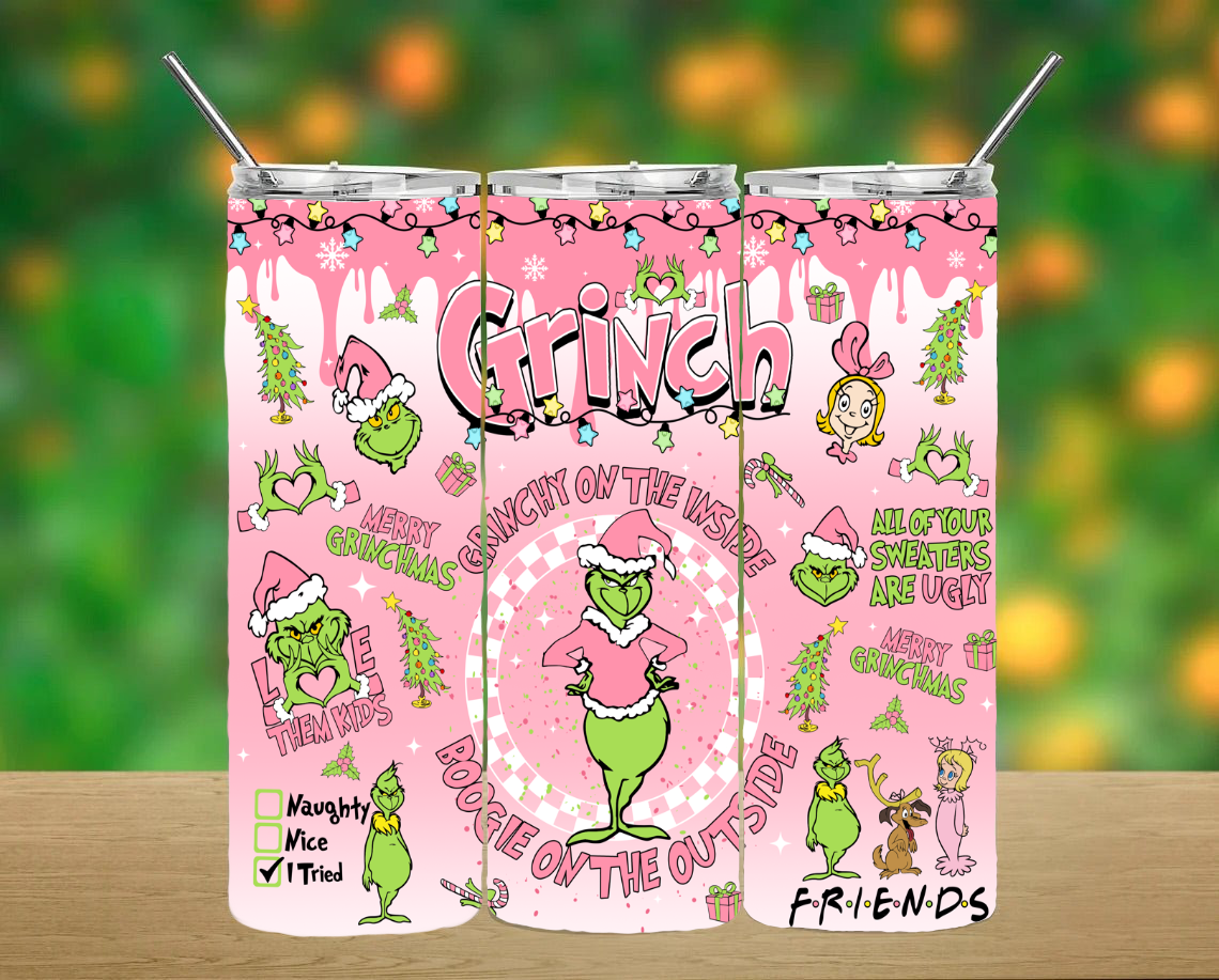 Christmas Grinch Tumbler