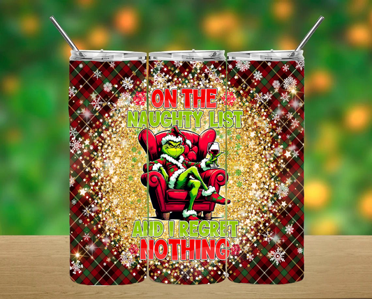 Christmas Grinch Tumbler