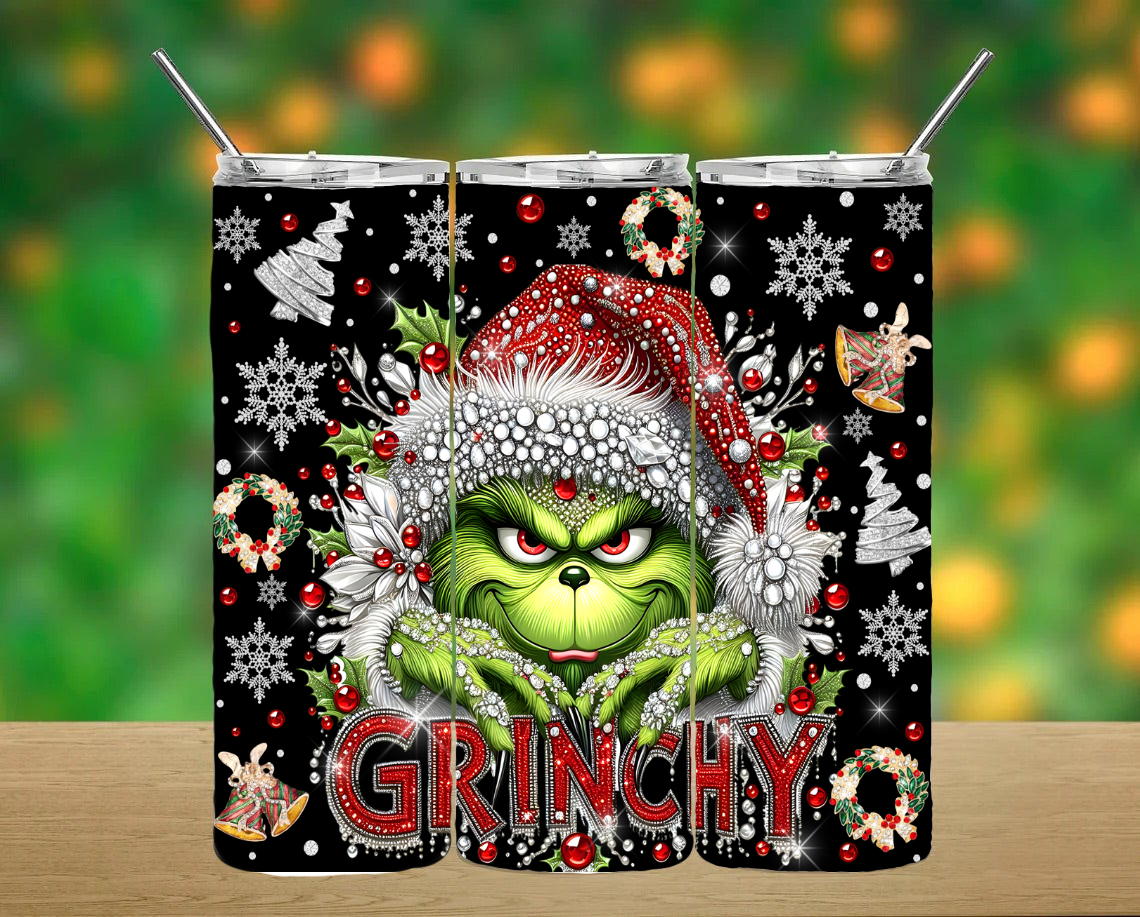 Christmas Grinch Tumbler