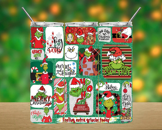 Christmas Grinch Tumbler