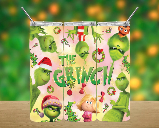 Christmas Grinch Tumbler