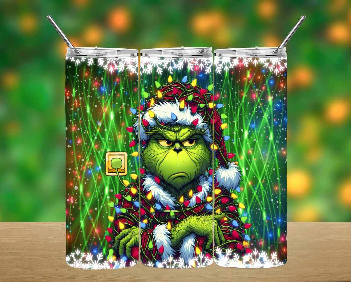 Christmas Grinch Tumbler