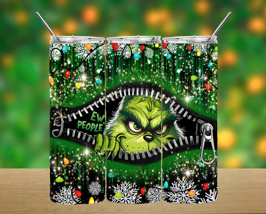 Christmas Grinch Tumbler