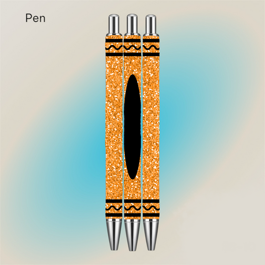 Glitter Crayon Pen