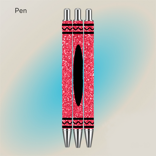 Glitter Crayon Pen
