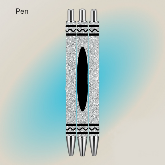 Glitter Crayon Pen