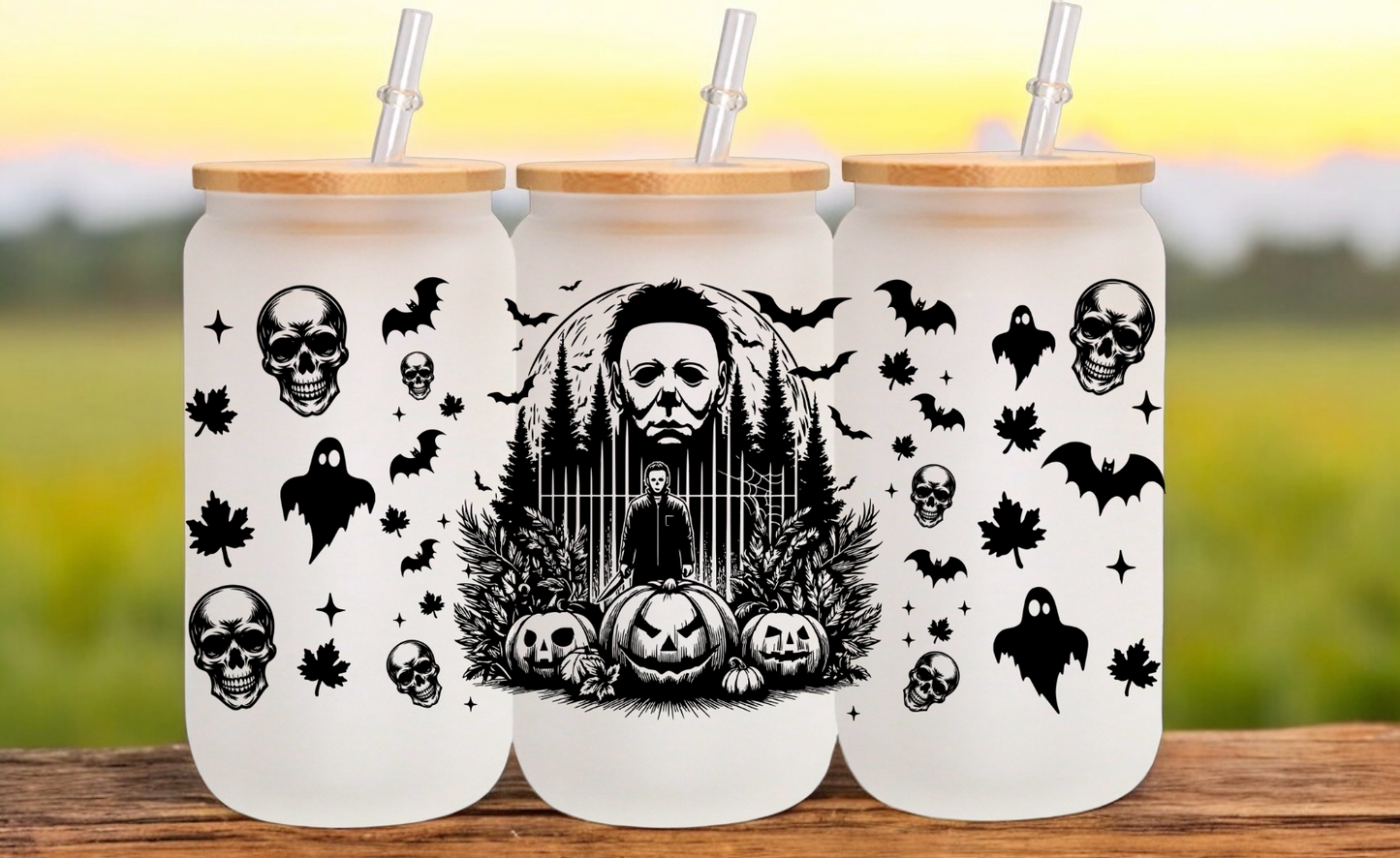 Horror Glass Cup