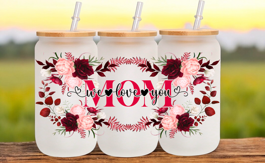 Mom Glass Cup