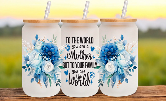 Mom Glass Cup