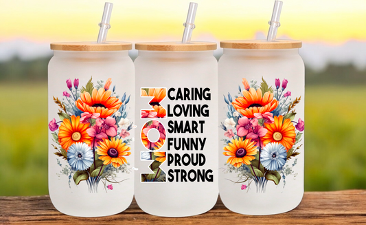 Mom Glass Cup