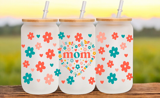 Mom Glass Cup