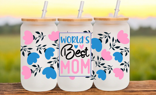 Best Mom Glass Cup