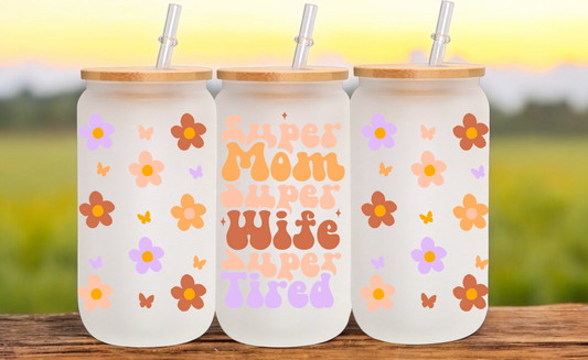 Mom Glass Cup