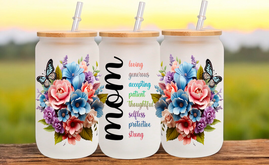 Mom Glass Cup