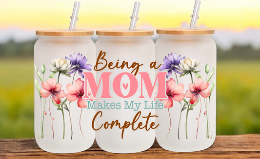 Mom Glass Cup