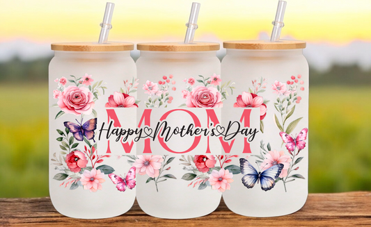 Mom Glass Cup