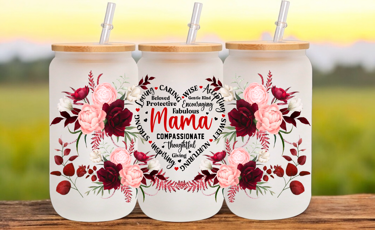 Mama Glass Cup