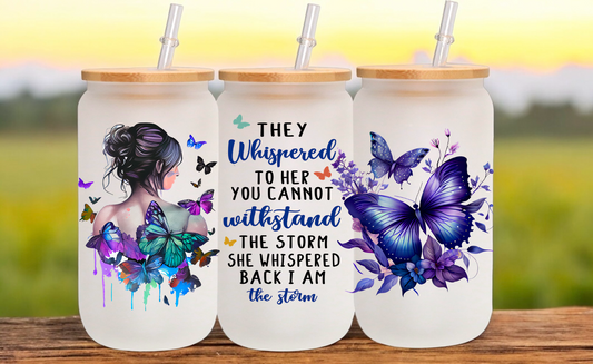 Inspirational Glass Cup
