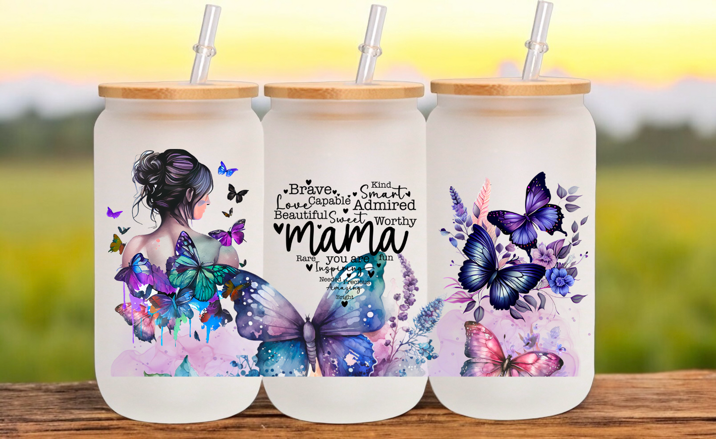 Mama Glass Cup