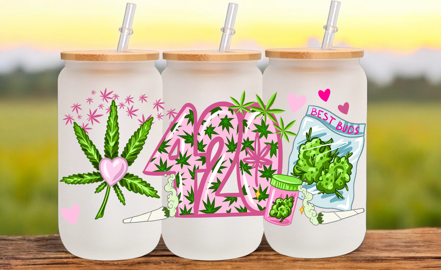 420 Glass Cup