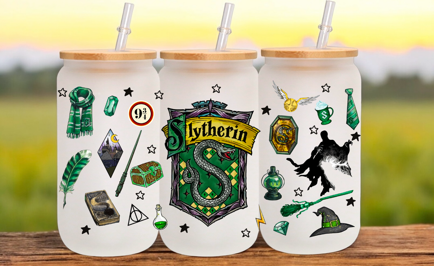 Harry Potter Glass Cup