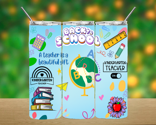 Kindergarten Teacher Tumbler
