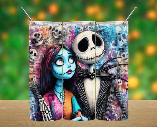 Nightmare Before Christmas Tumbler
