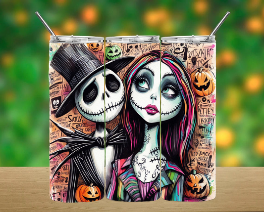 Nightmare Before Christmas Tumbler