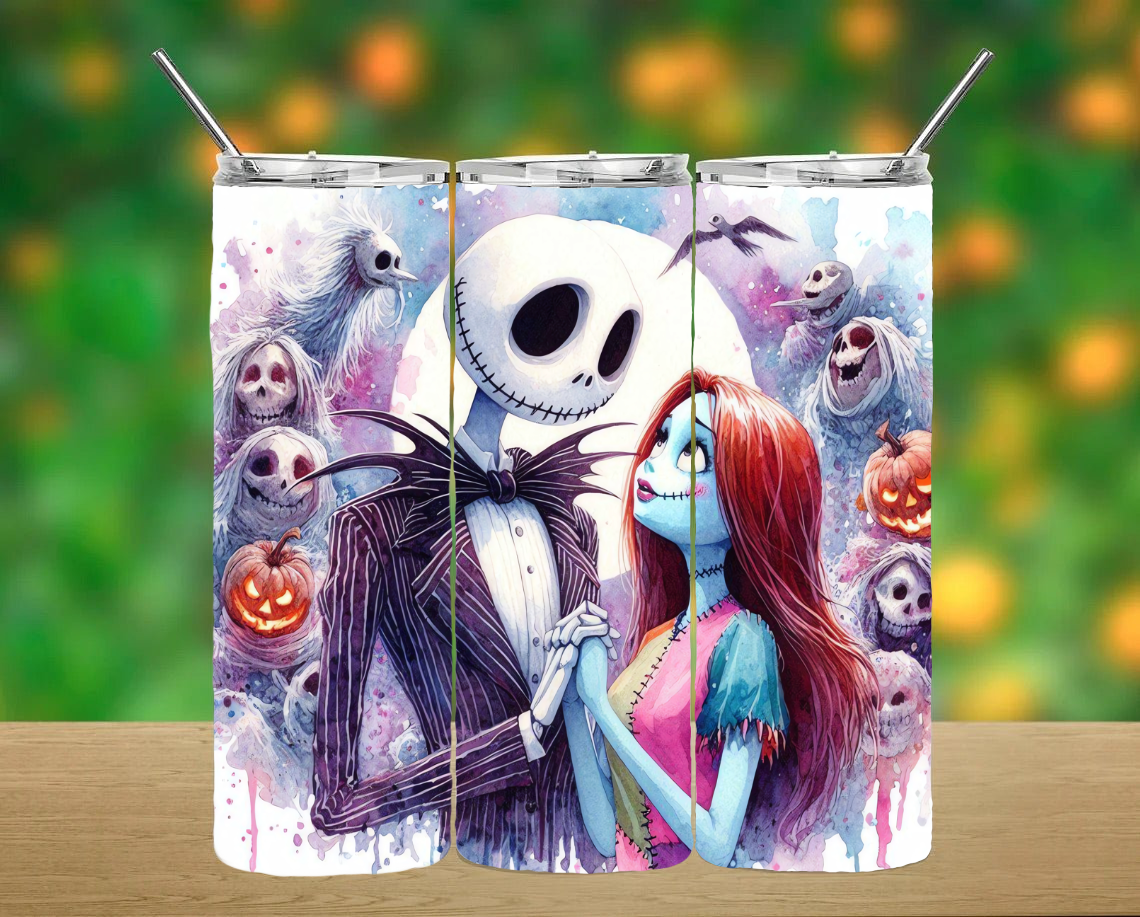 Nightmare Before Christmas Tumbler