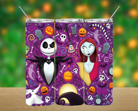 Nightmare Before Christmas Tumbler