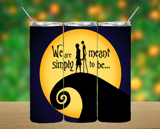Nightmare Before Christmas Tumbler