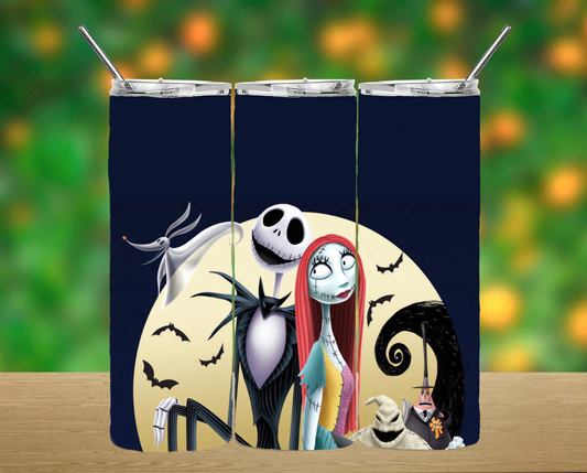 Nightmare Before Christmas Tumbler