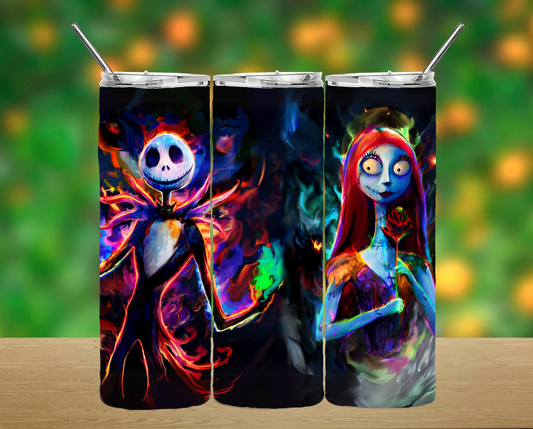 Nightmare Before Christmas Tumbler