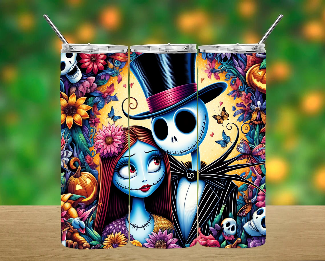 Nightmare Before Christmas Tumbler