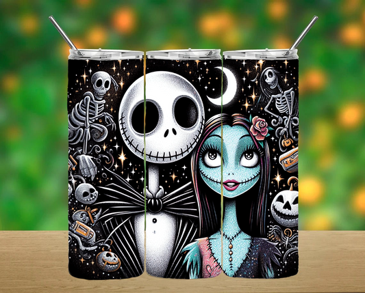 Nightmare Before Christmas Tumbler