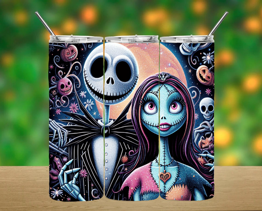 Nightmare Before Christmas Tumbler