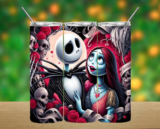 Nightmare Before Christmas Tumbler