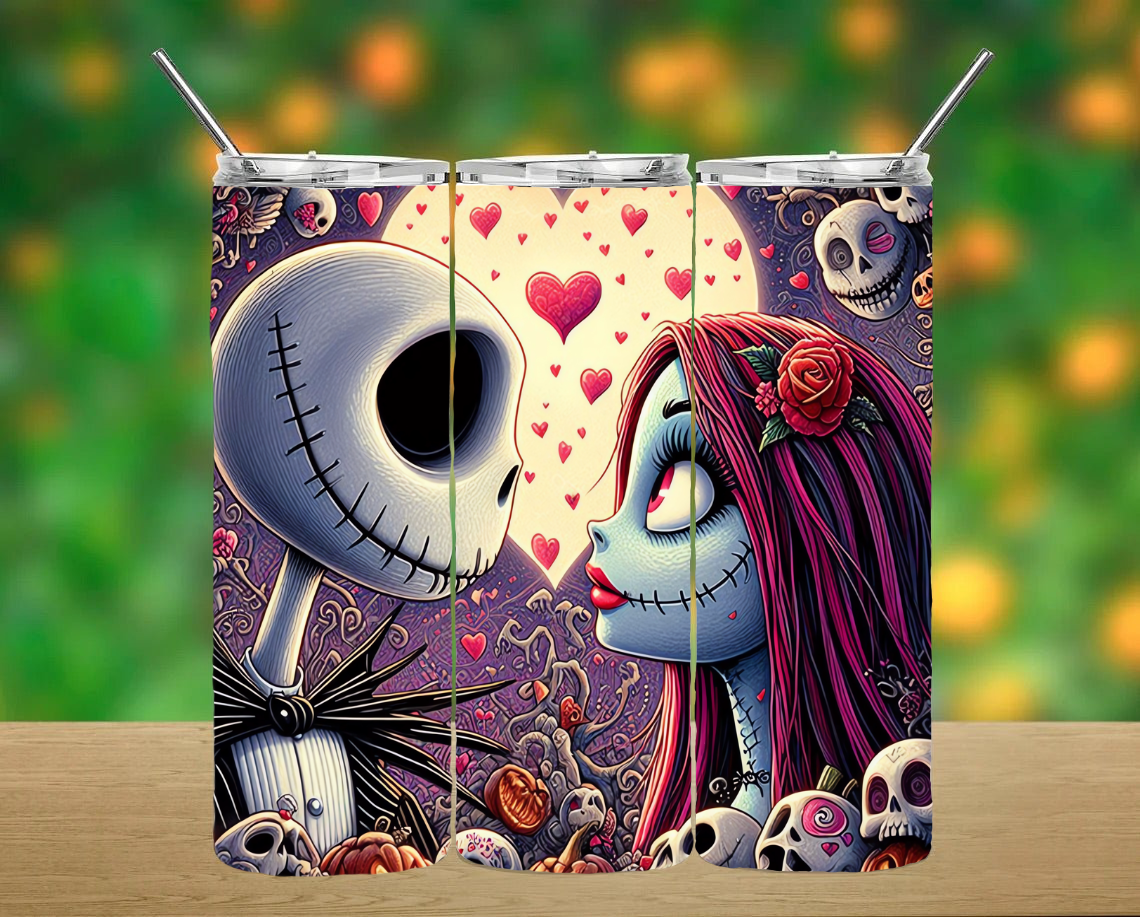 Nightmare Before Christmas Tumbler