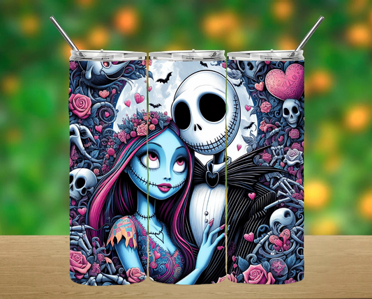 Nightmare Before Christmas Tumbler