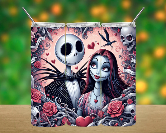 Nightmare Before Christmas Tumbler