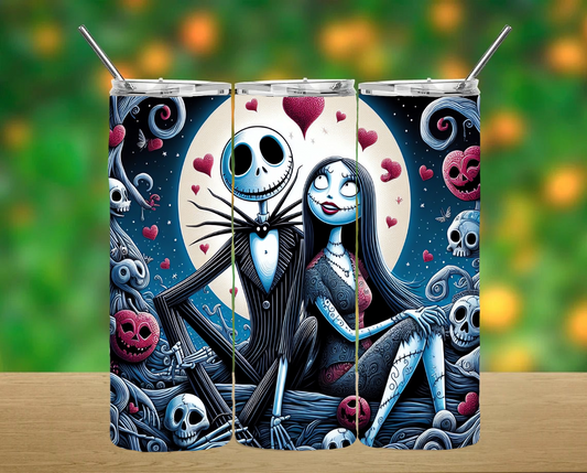 Nightmare Before Christmas Tumbler