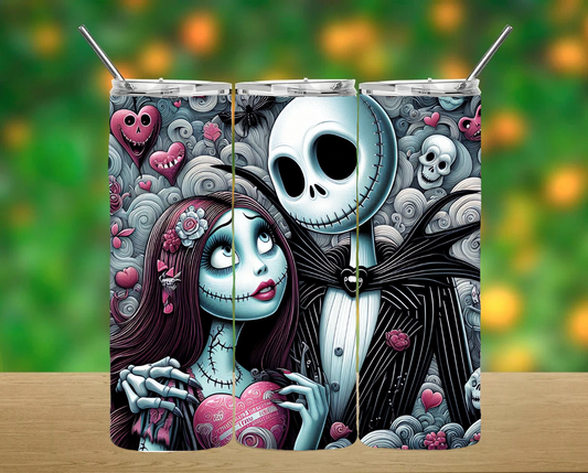 Nightmare Before Christmas Tumbler