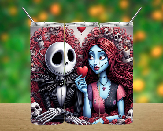 Nightmare Before Christmas Tumbler