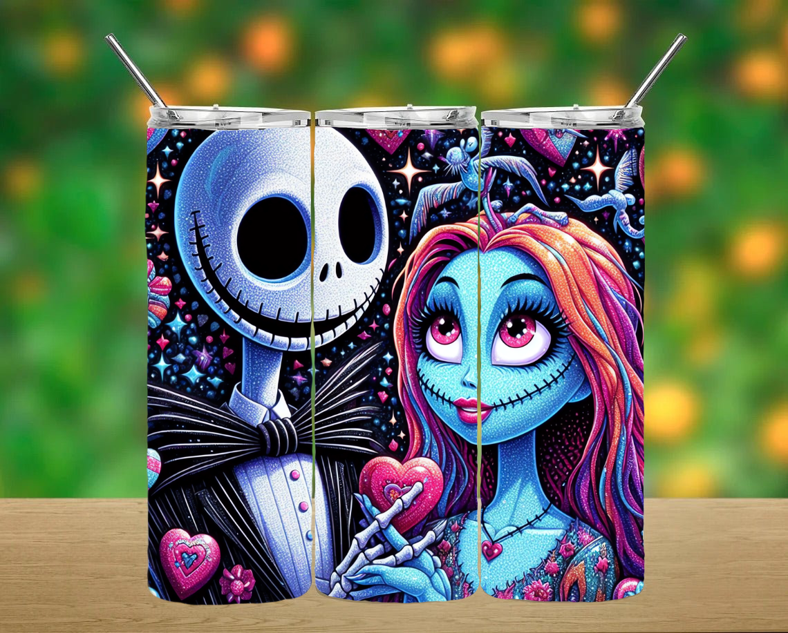 Nightmare Before Christmas Tumbler