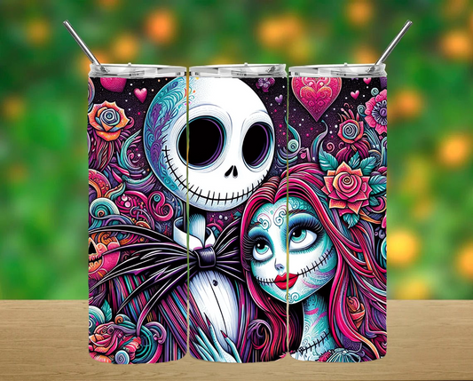 Nightmare Before Christmas Tumbler
