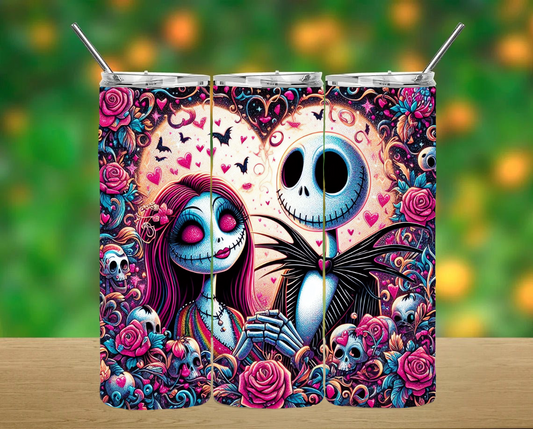 Nightmare Before Christmas Tumbler