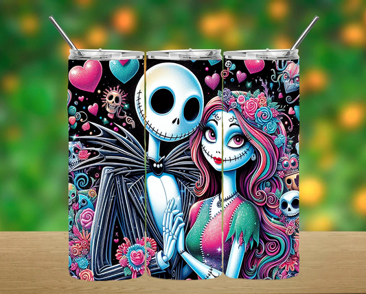 Nightmare Before Christmas Tumbler
