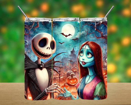 Nightmare Before Christmas Tumbler